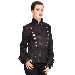Aderlass Damen Jacket - Corsair Art Denim