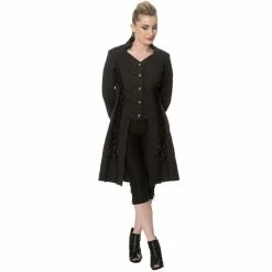 Banned Ladies' Coat - Power Becomes Her -Poizen Industries Sales banned ladies coat power becomes her3