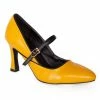 Banned Retro Pumps - Far Out Yellow -Poizen Industries Sales banned retro pumps far out yellow