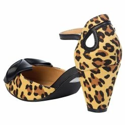 Banned Retro Pumps - Into The Wild Leopard -Poizen Industries Sales banned retro pumps into the wild leopard 13