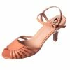 Banned Retro Strapped Heels - Amelia Peach -Poizen Industries Sales banned retro strapped heels amelia peach