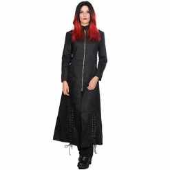 Black Pistol Denim Coat - Ring