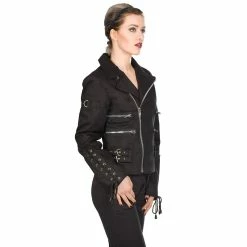 Black Pistol Ladies' Jacket - Lady Eye Biker