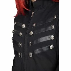 Black Pistol Ladies' Jacket - Ladys Army -Poizen Industries Sales black pistol ladies jacket ladys army3
