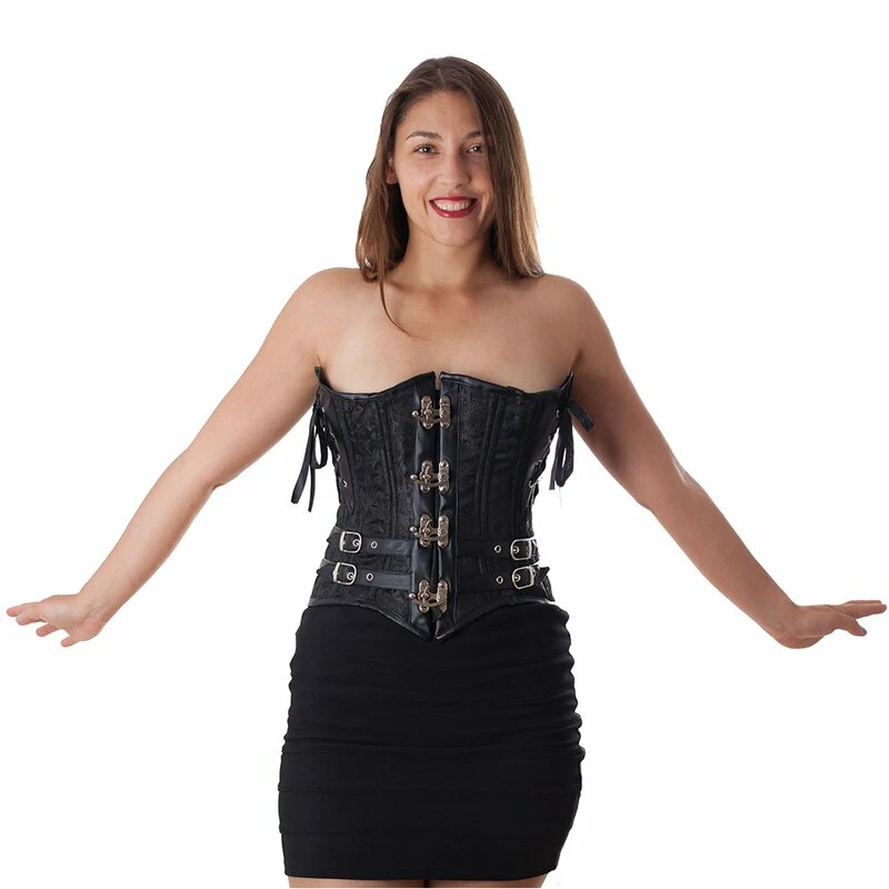 Burleska Underbust Corset - Cadiz Black 3 Burleska Underbust Corset - Cadiz Black