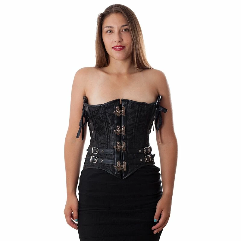 Burleska Underbust Corset - Cadiz Black 5 Burleska Underbust Corset - Cadiz Black - Image 3