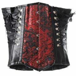 Burleska Underbust Corset - Gothic Queen Red