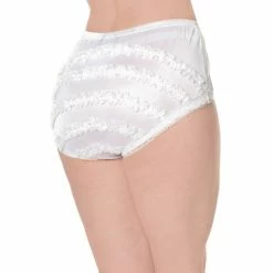 Dancing Days Panty - Frills Are Fun White