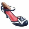Dancing Days Pumps - Beaufort Spice Navy Blue -Poizen Industries Sales dancing days pumps beaufort spice navy blue