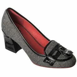Dancing Days Pumps - Lust For Life Tweed Black