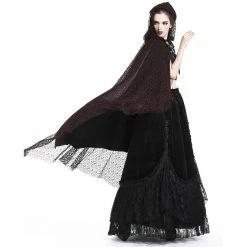 Dark In Love Cape - Embers Cloak -Poizen Industries Sales dark in love cape embers cloak4