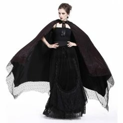 Dark In Love Cape - Embers Cloak -Poizen Industries Sales dark in love cape embers cloak5