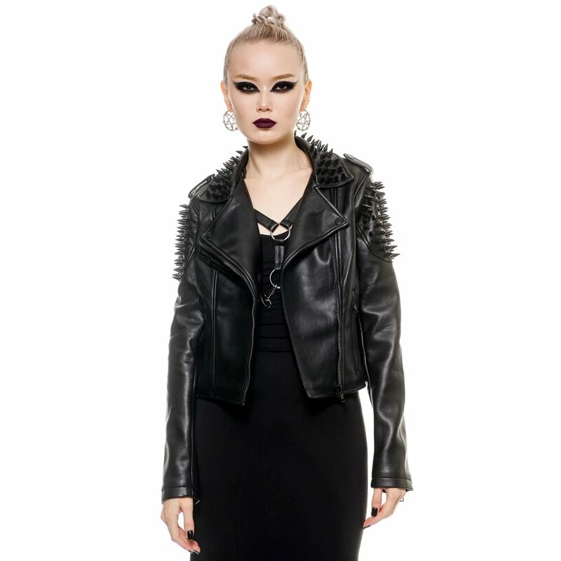 Killstar Biker Jacket - Black Magic 4 Killstar Biker Jacket - Black Magic - Image 2