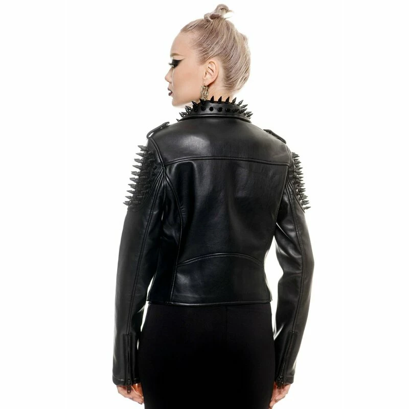 Killstar Biker Jacket - Black Magic 5 Killstar Biker Jacket - Black Magic - Image 3