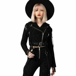 KILLSTAR Biker Jacket - Demon Claw