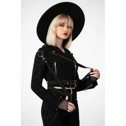 KILLSTAR Biker Jacket - Demon Claw 10 KILLSTAR Biker Jacket - Demon Claw -Poizen Industries Sales killstar biker jacket demon claw4