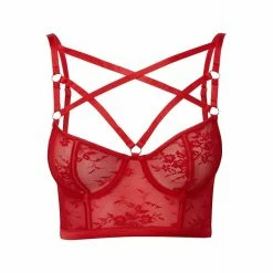 Killstar Bra - Deadly Attraction Scarlet