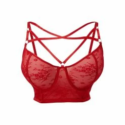 Killstar Bra - Deadly Attraction Scarlet -Poizen Industries Sales killstar bra deadly attraction scarlet3