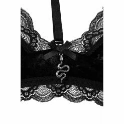 Killstar Bra - Pin Stuck Black -Poizen Industries Sales killstar bra pin stuck black4