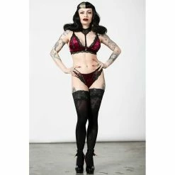Killstar Bra - Pin Stuck Blood 9 Killstar Bra - Pin Stuck Blood -Poizen Industries Sales killstar bra pin stuck blood2
