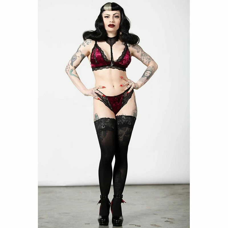 Killstar Bra - Pin Stuck Blood 4 Killstar Bra - Pin Stuck Blood - Image 2