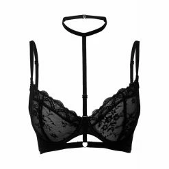 Killstar Bra - Sheer Evil Black