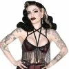 Killstar Bra - She's Poison Wine -Poizen Industries Sales killstar bra shes poison wine