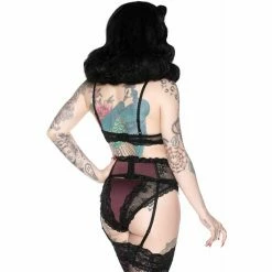 Killstar Bra - She's Poison Wine -Poizen Industries Sales killstar bra shes poison wine3