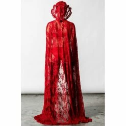Killstar Cape - Vampyren Cape Scarlet -Poizen Industries Sales killstar cape vampyren cape scarlet3