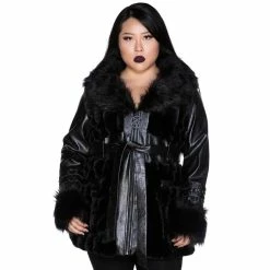 Killstar Coat - Krystina -Poizen Industries Sales killstar coat krystina5