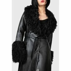 KILLSTAR Coat - Midnight Sun -Poizen Industries Sales killstar coat midnight sun3