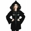 Killstar Coat - Nightfever -Poizen Industries Sales killstar coat nightfever