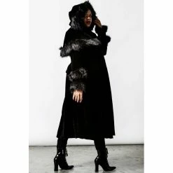 Killstar Coat - Ravens -Poizen Industries Sales killstar coat ravens6