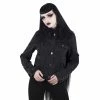 Killstar Denim Biker Jacket - Dark Daze -Poizen Industries Sales killstar denim biker jacket dark daze