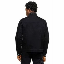 Killstar Denim Biker Jacket - Reign -Poizen Industries Sales killstar denim biker jacket reign3