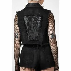 KILLSTAR Denim Vest - Sanctity Patch