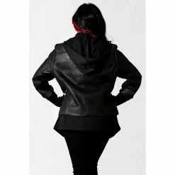 Killstar Faux-Leather Jacket - Faustus -Poizen Industries Sales killstar faux leather jacket faustus4