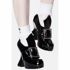 Poizen Industries Sales 20 Killstar High Heel Pumps - Feeling Wicked