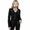 Killstar Jacket - Office Demon Black 1 Killstar Jacket - Office Demon Black -Poizen Industries Sales killstar jacket office demon black