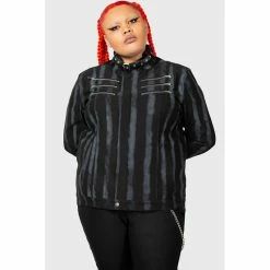 KILLSTAR Jacket - Reign And Roar -Poizen Industries Sales killstar jacket reign and roar5