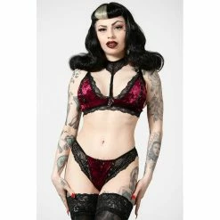 Killstar Panty - Pin Stuck Blood -Poizen Industries Sales killstar panty pin stuck blood3