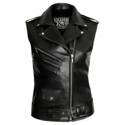 Killstar Vegan Leather Vest - Core