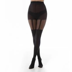 Pamela Mann Tights - Plain Stripe