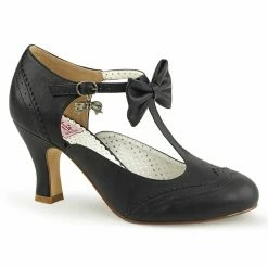 Pinup Couture Pumps - Flapper-11 Black