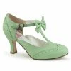 Pinup Couture Pumps - Flapper-11 Mint