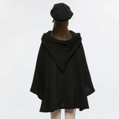 Punk Rave Jacket - Red Moon Poncho 12 Punk Rave Jacket - Red Moon Poncho -Poizen Industries Sales punk rave jacket red moon poncho5