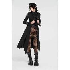 Punk Rave Ladies' Coat - Glorious Death -Poizen Industries Sales punk rave ladies coat glorious death4