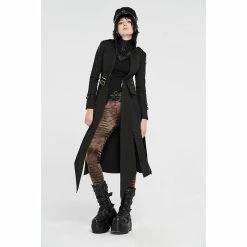 Punk Rave Ladies' Coat - Glorious Death -Poizen Industries Sales punk rave ladies coat glorious death5