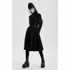 Punk Rave Ladies' Coat - Silent Assassin Black 2 Punk Rave Ladies' Coat - Silent Assassin Black -Poizen Industries Sales punk rave ladies coat silent assassin black