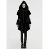 Punk Rave Ladies' Coat - Skinner -Poizen Industries Sales punk rave ladies coat skinner